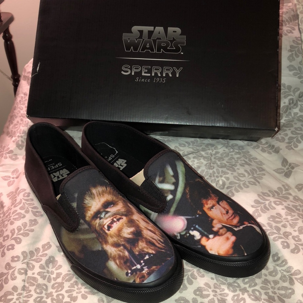 Brand New Star Wars Sperry Slip-on Sneakers